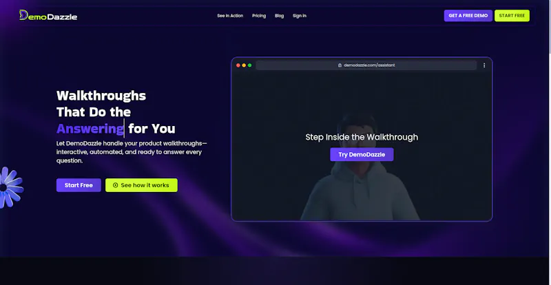 DemoDazzle screenshot 1