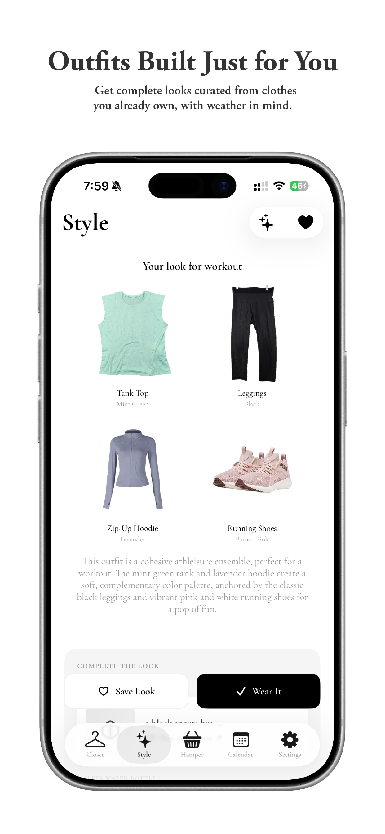FitCheck - Screenshot 3 showing product features and functionality