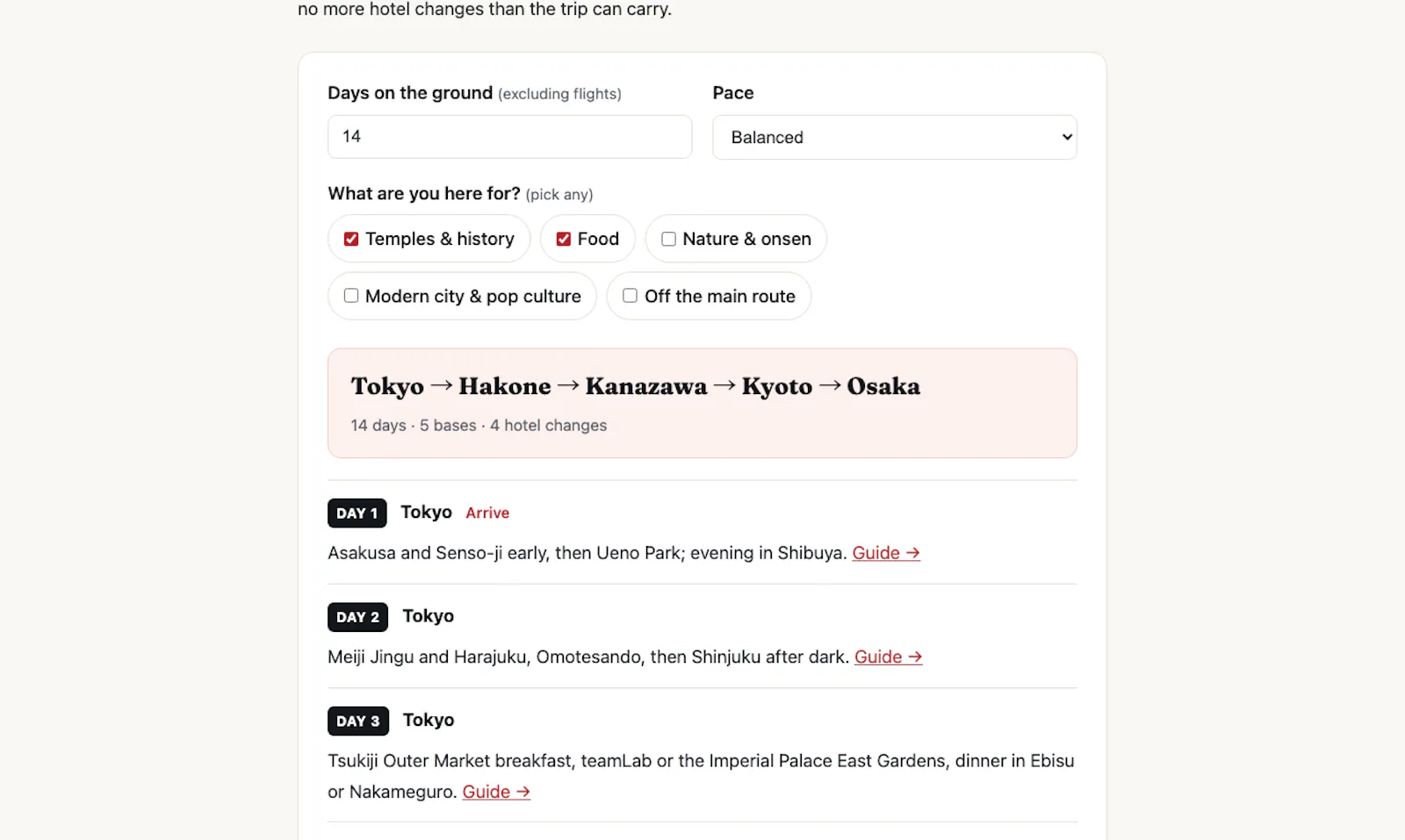 Japan Travel Planner Tools screenshot 3
