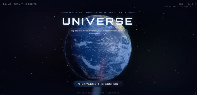 3D-Universe screenshot 1