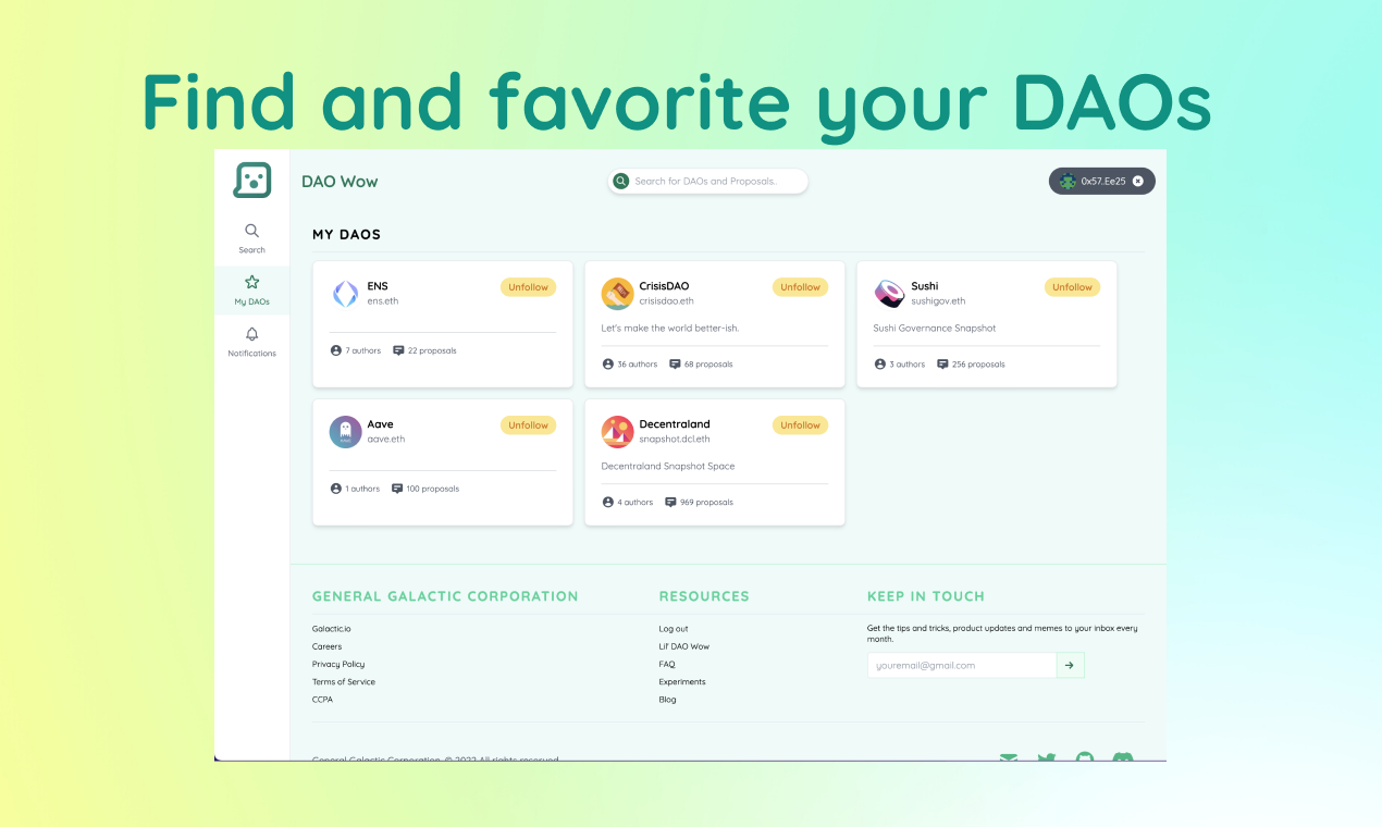 DAO Wow gallery image
