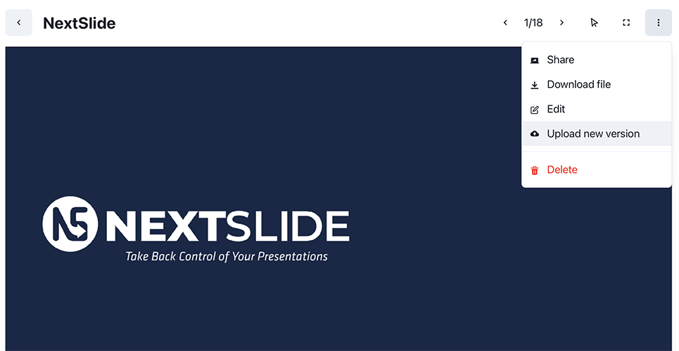 NextSlide gallery image