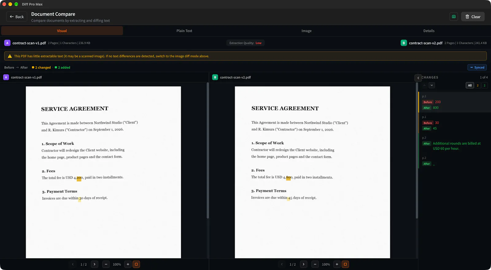 Diff Pro Max - File Compare screenshot 7