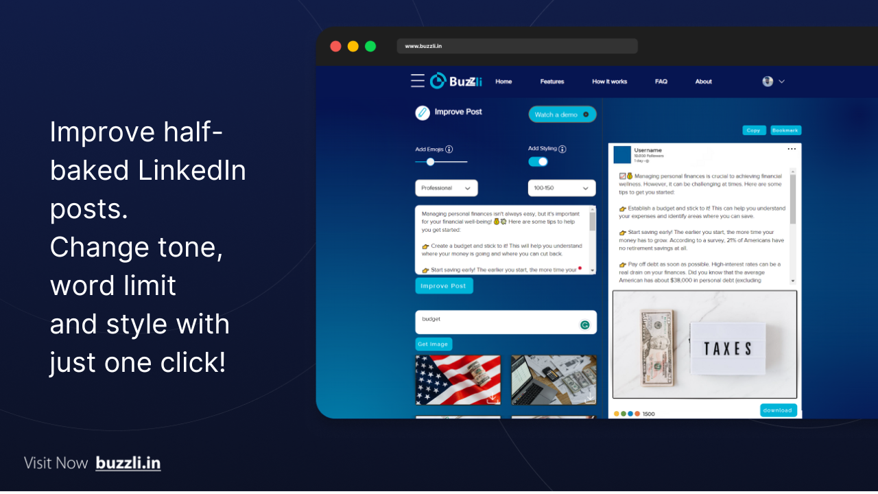 Gekneusd - De perfecte LinkedIn -schrijfassistent aangedreven door AI media 4