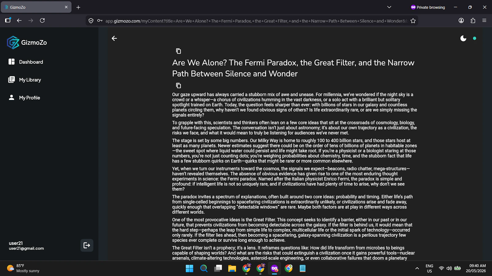 GizmoZo screenshot 7