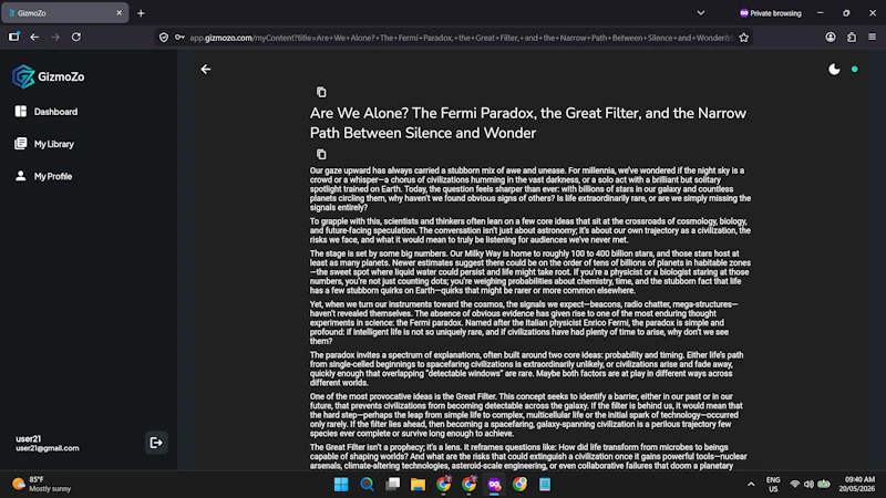 GizmoZo screenshot 7