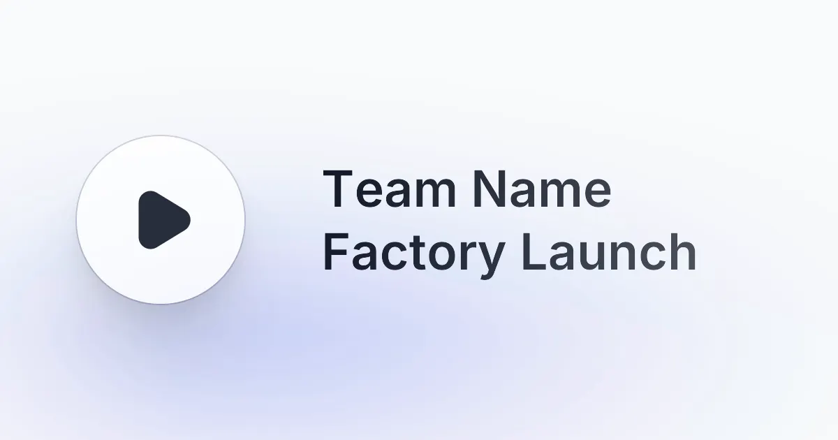Team Name Factory gallery image