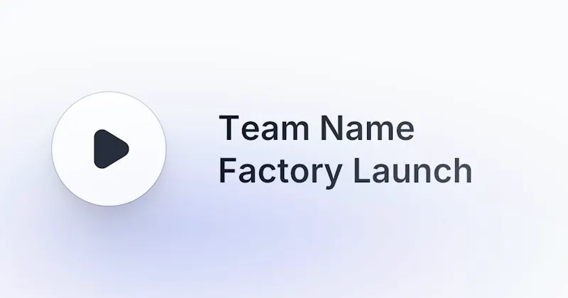 Team Name Factory screenshot 1