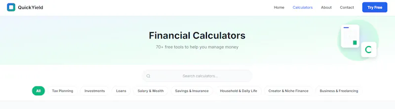 QuickYield screenshot 2