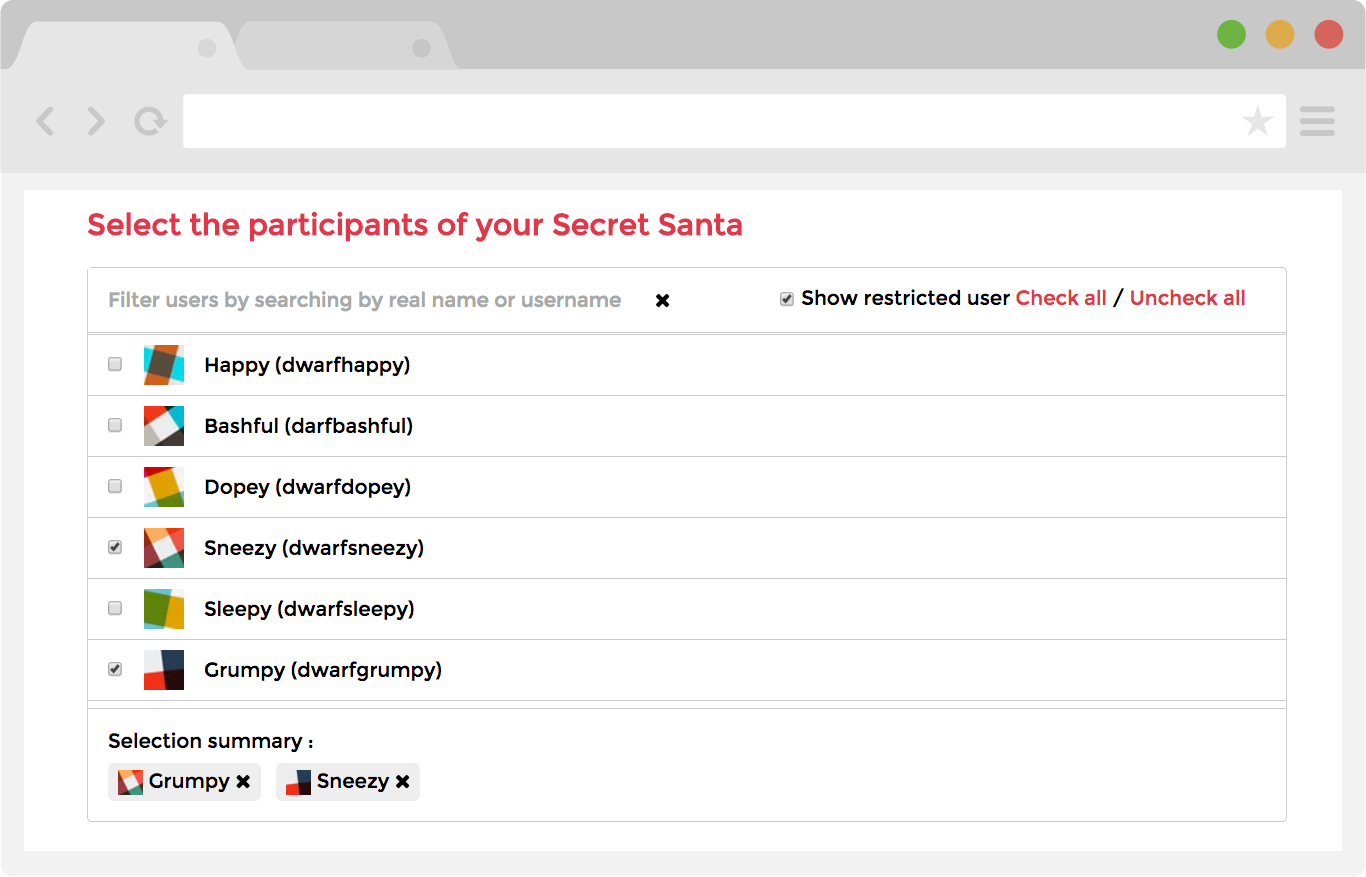 Slack Secret Santa gallery image