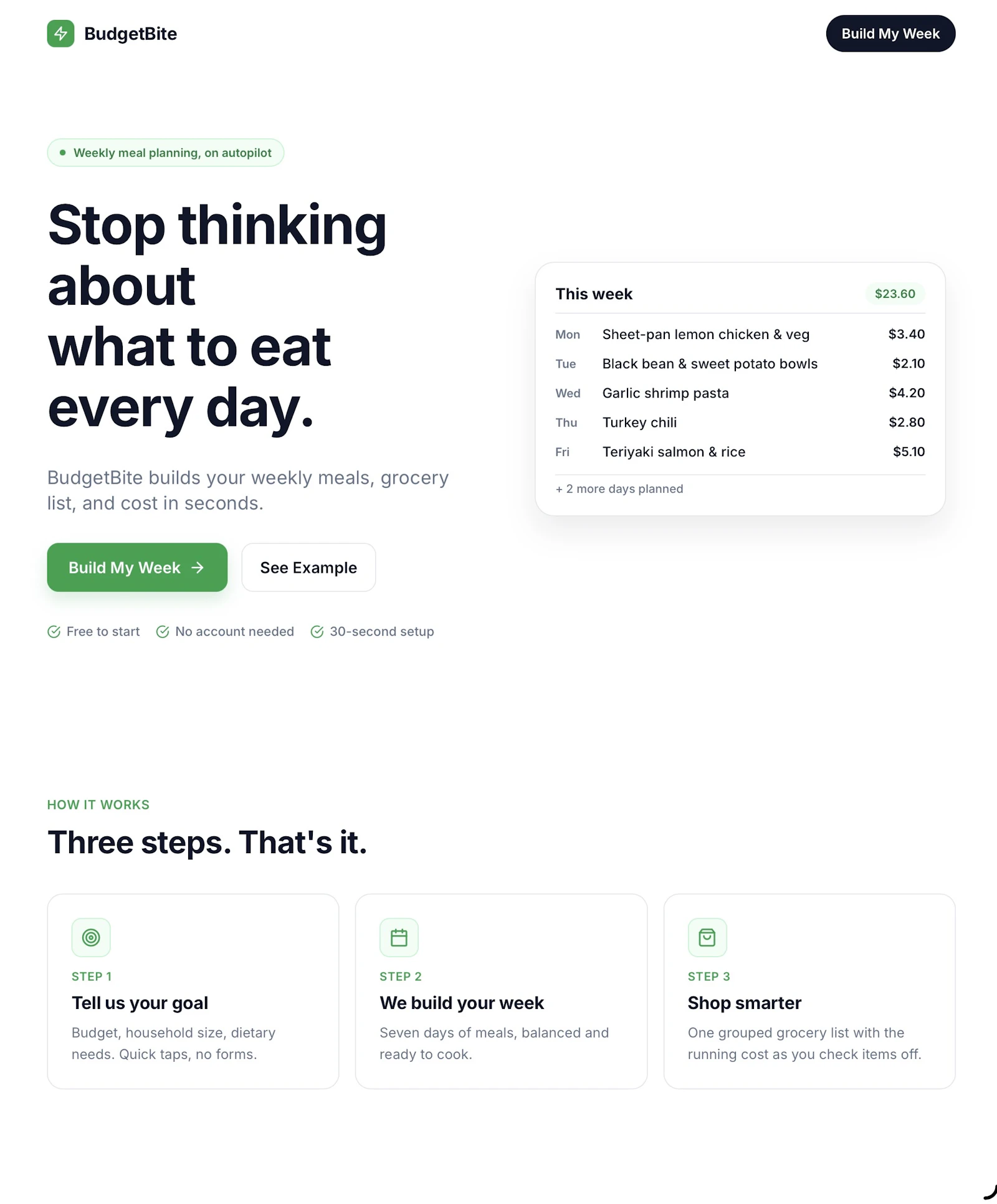 BudgetBite AI screenshot 3