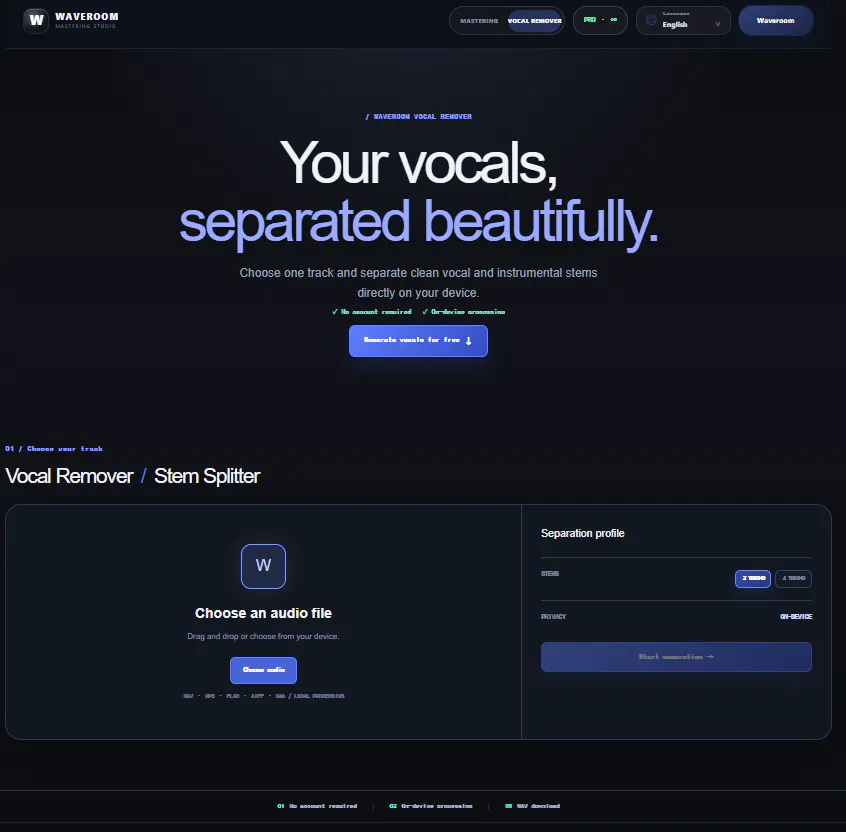 Waveroom Mastering gallery image