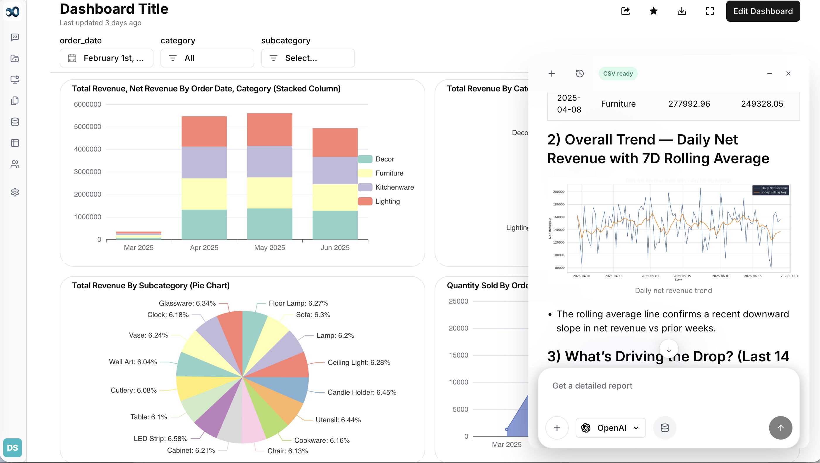 AI Data Analyst - Screenshot 2 preview