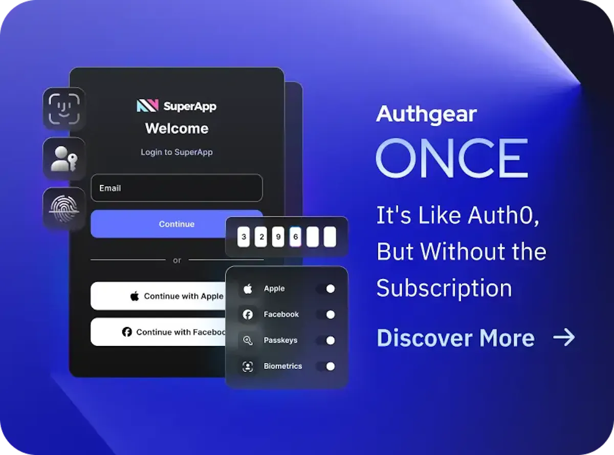 Authgear ONCE