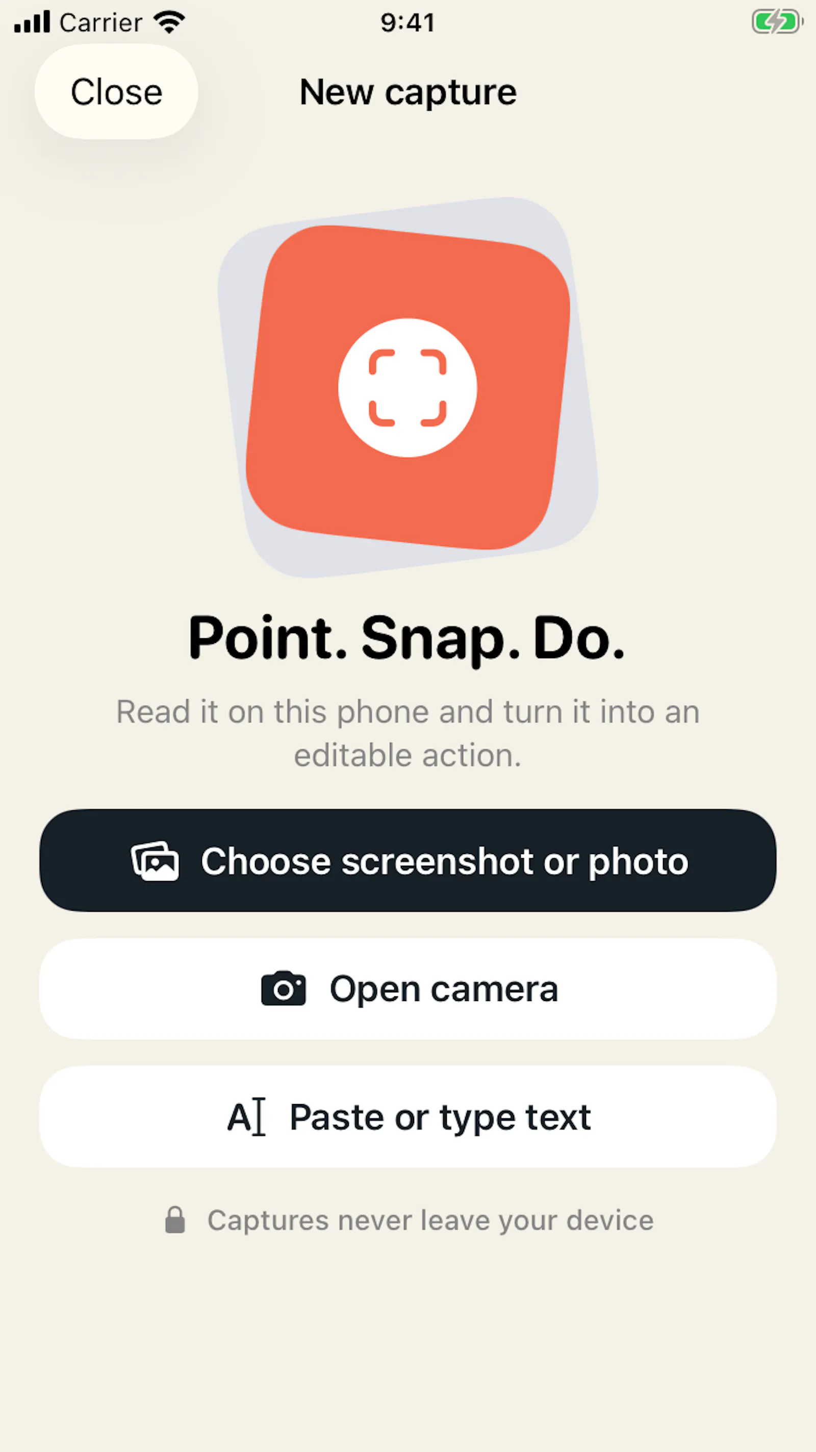 SnapDo screenshot 2