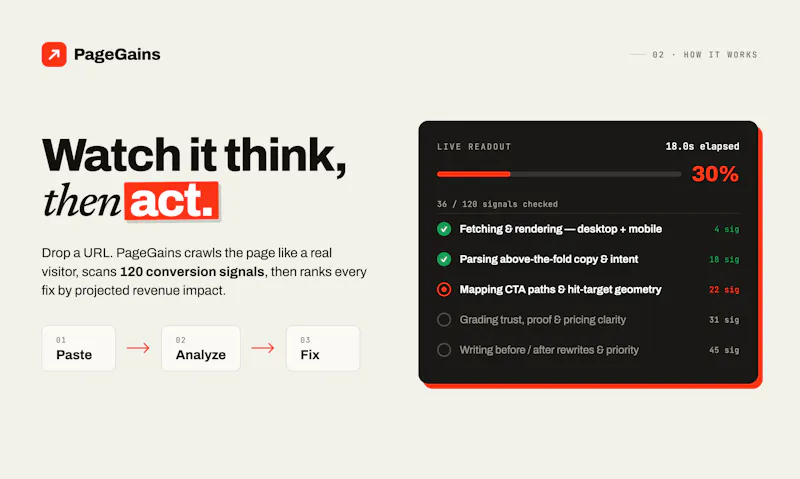 PageGains screenshot 3