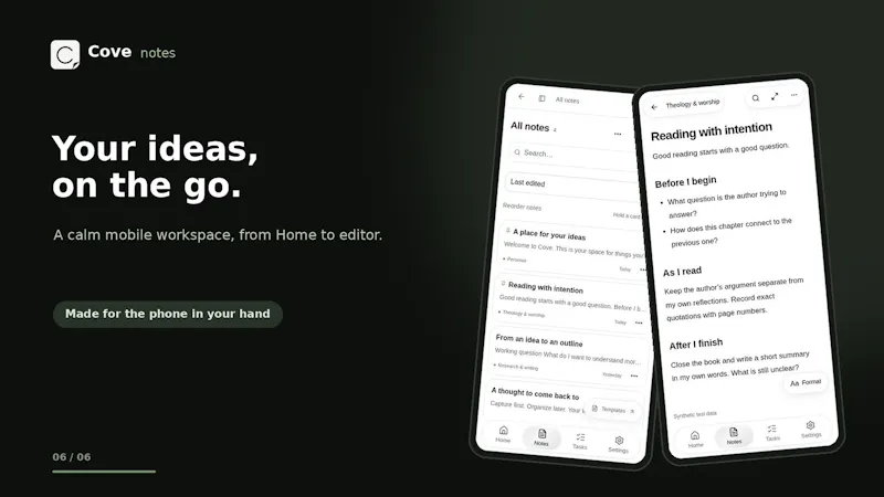 Cove Notes screenshot 7