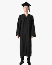 Economy Bachelor Grad Cap Gown Hood Set gallery image