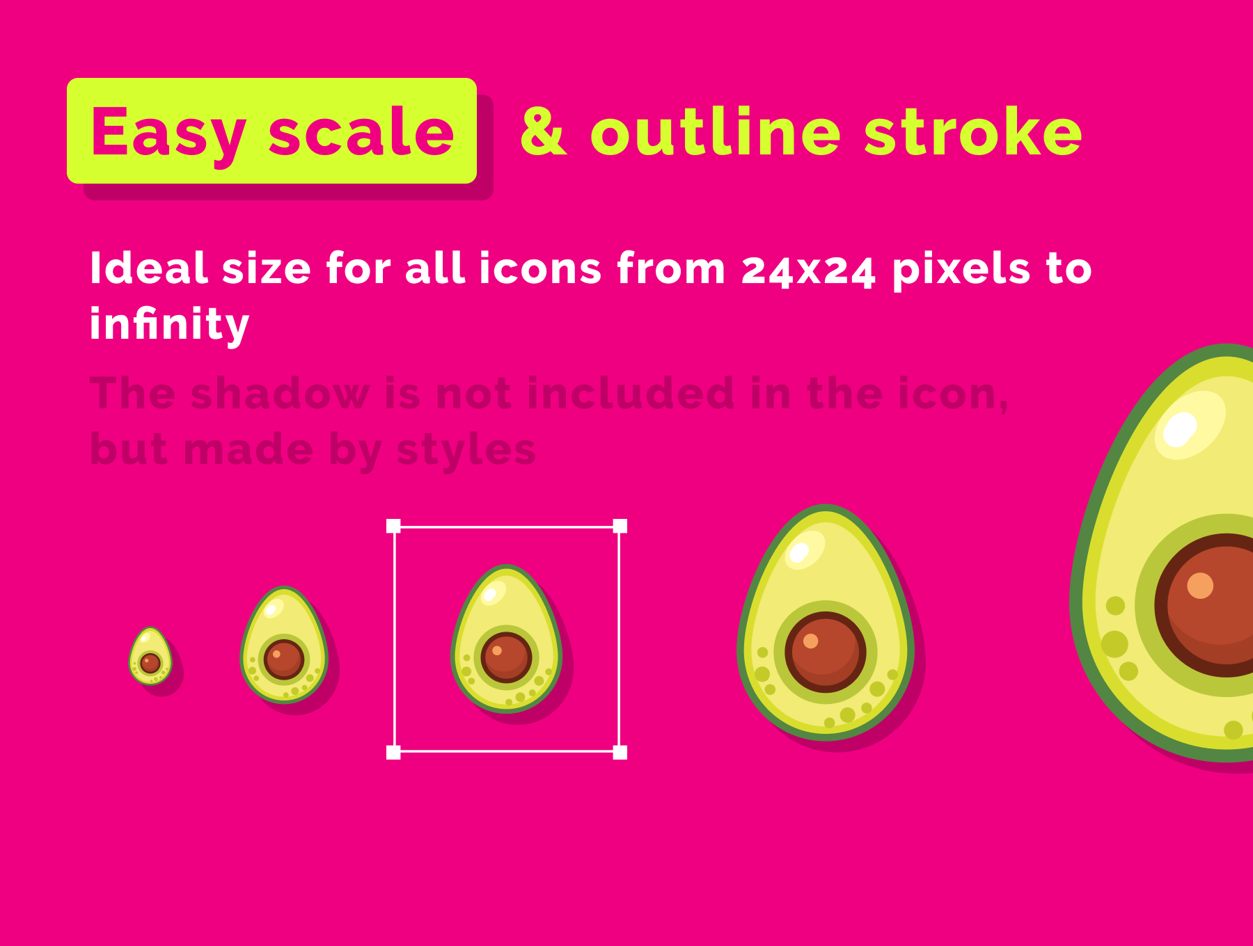 Fruits and Vegetables Icons gallery image