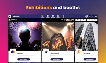 Beams Virtual Event Platform gallery image