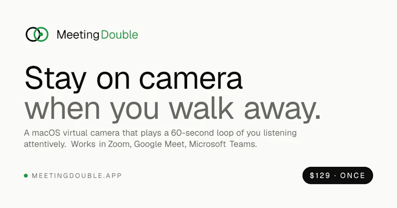 MeetingDouble screenshot 1