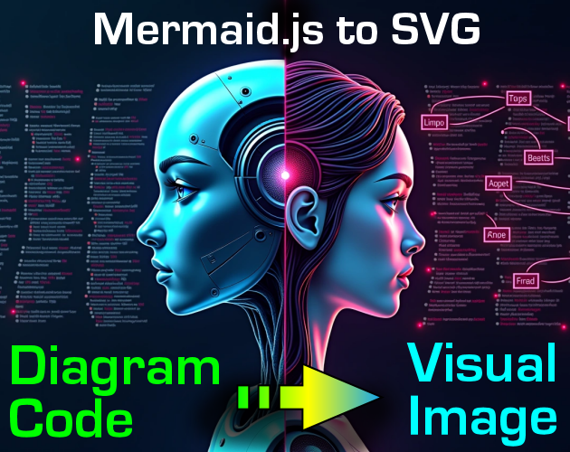 Mermaid.js to SVG Converter