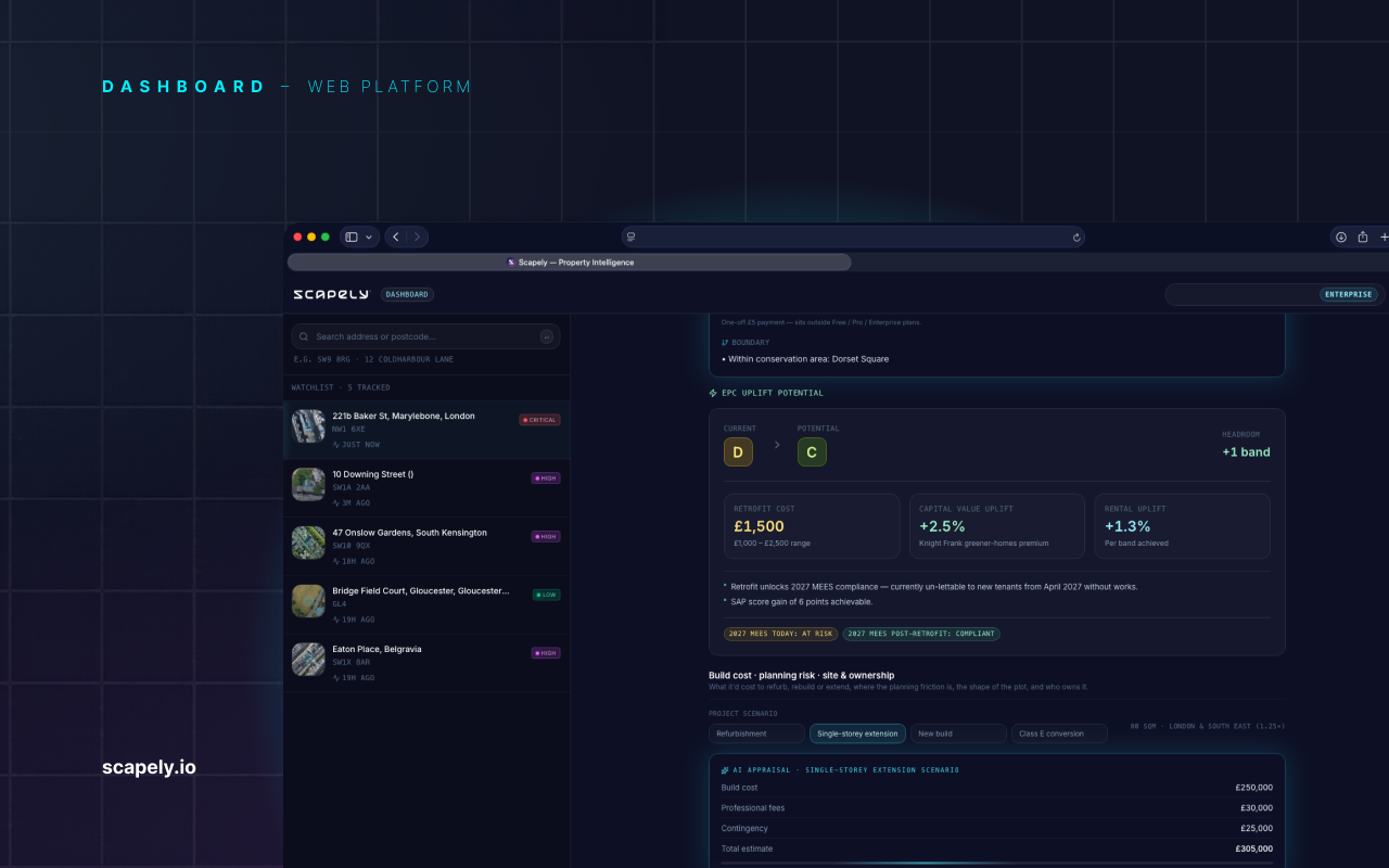 Scapely — Property Intelligence gallery image
