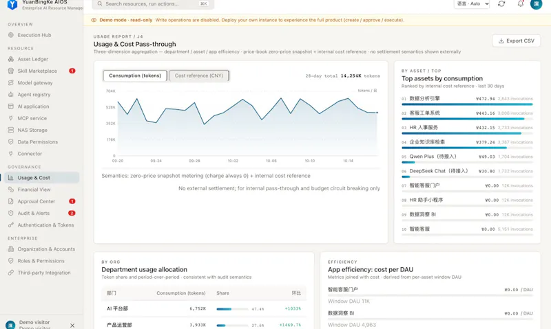 YBK · Enterprise AI Asset Governance screenshot 4