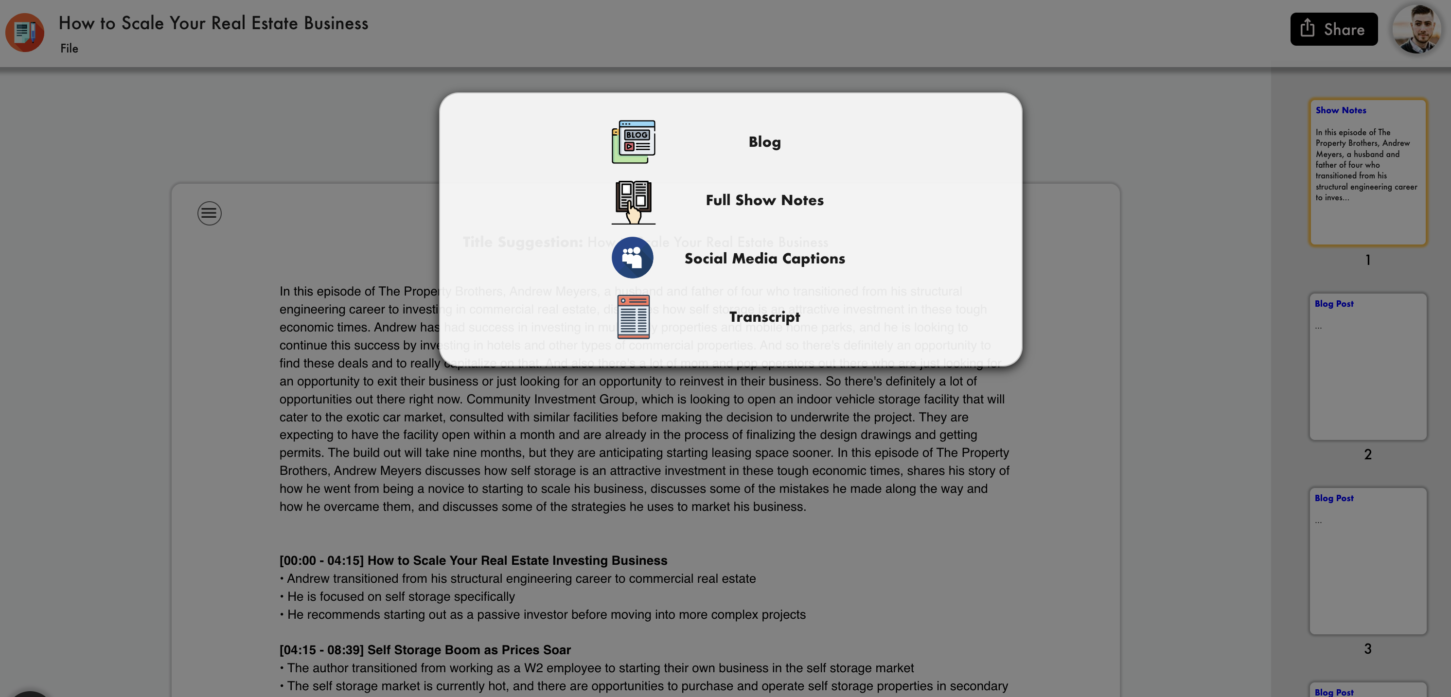 PodNotes.io media 4