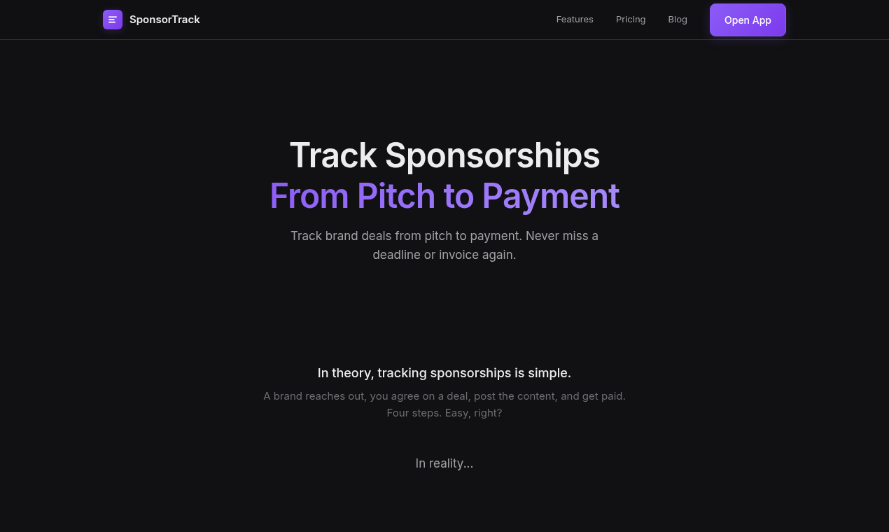 SponsorTrack gallery image