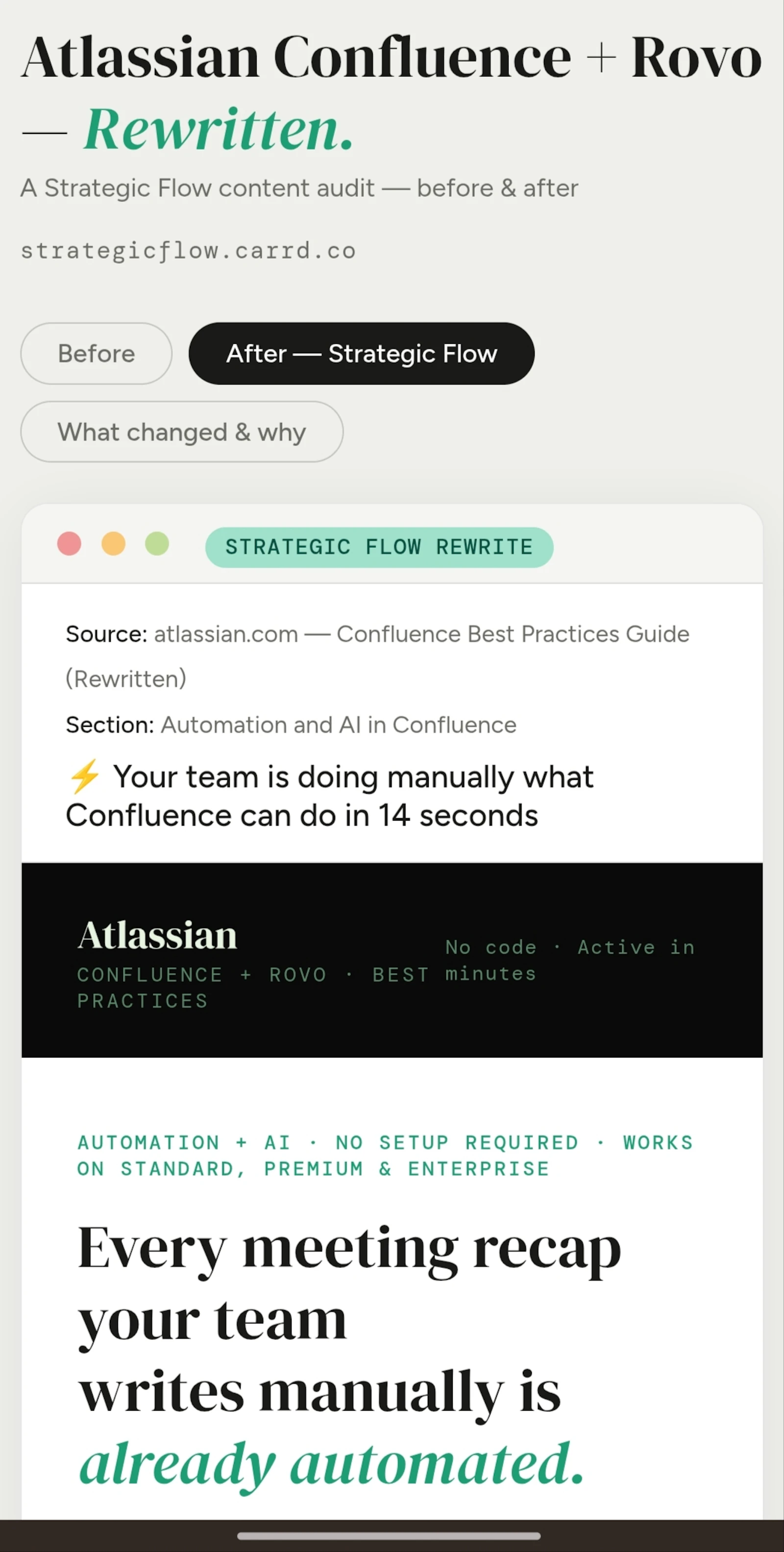 Strategic Flow Audit App screenshot 8