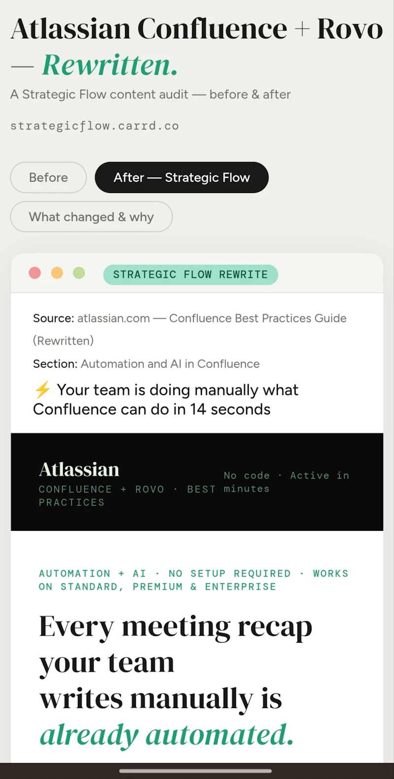 Strategic Flow Audit App screenshot 8
