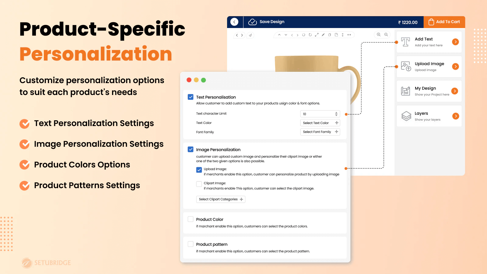 Shopify Personalizer personalizzato personalizzati - Trasforma il tuo negozio in un hub di personalizzazione con PDA media 3