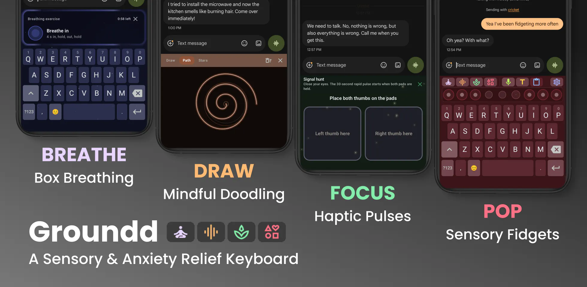 Groundd: A Sensory Fidget Keyboard gallery image