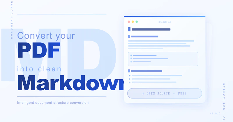 PDF to MD Converter screenshot 1