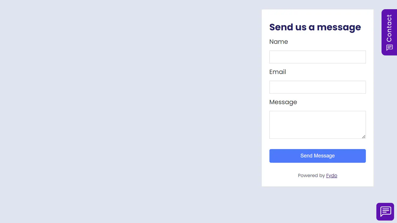 Fydo Contact Widget gallery image