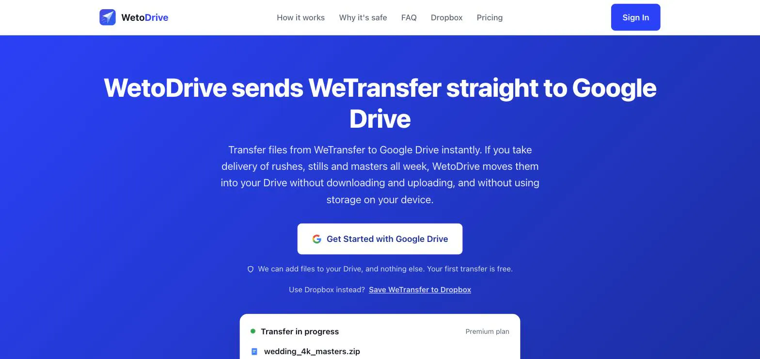 WetoDrive gallery image