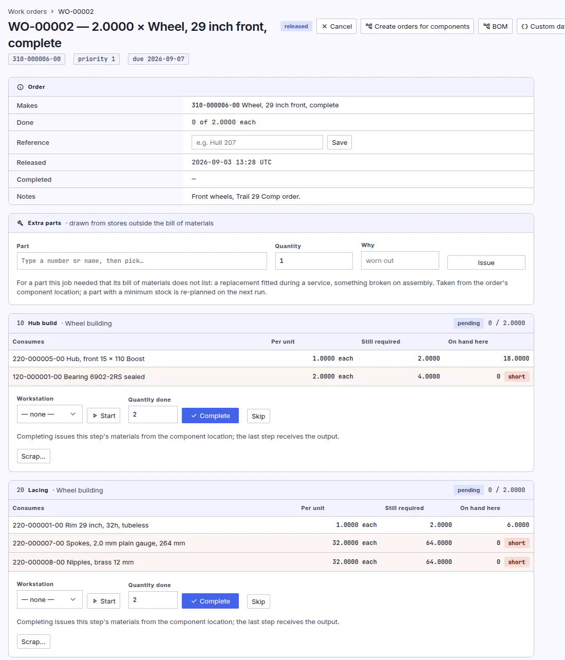 Foudra - Simple stock control and MRP gallery image