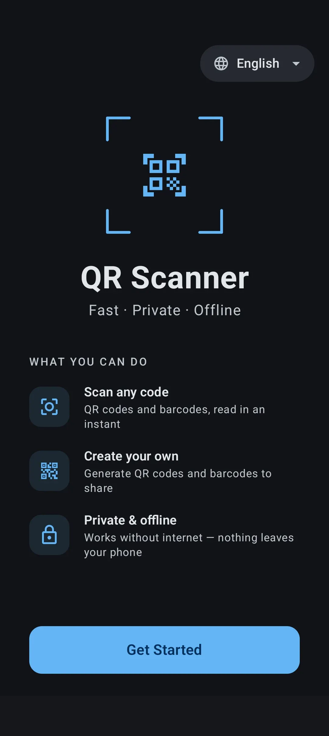 QR scanner without ads and batch scan. gallery image
