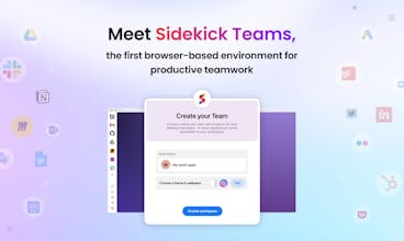 El departamento de recursos humanos utiliza Sidekick Teams para colaborar de forma remota.