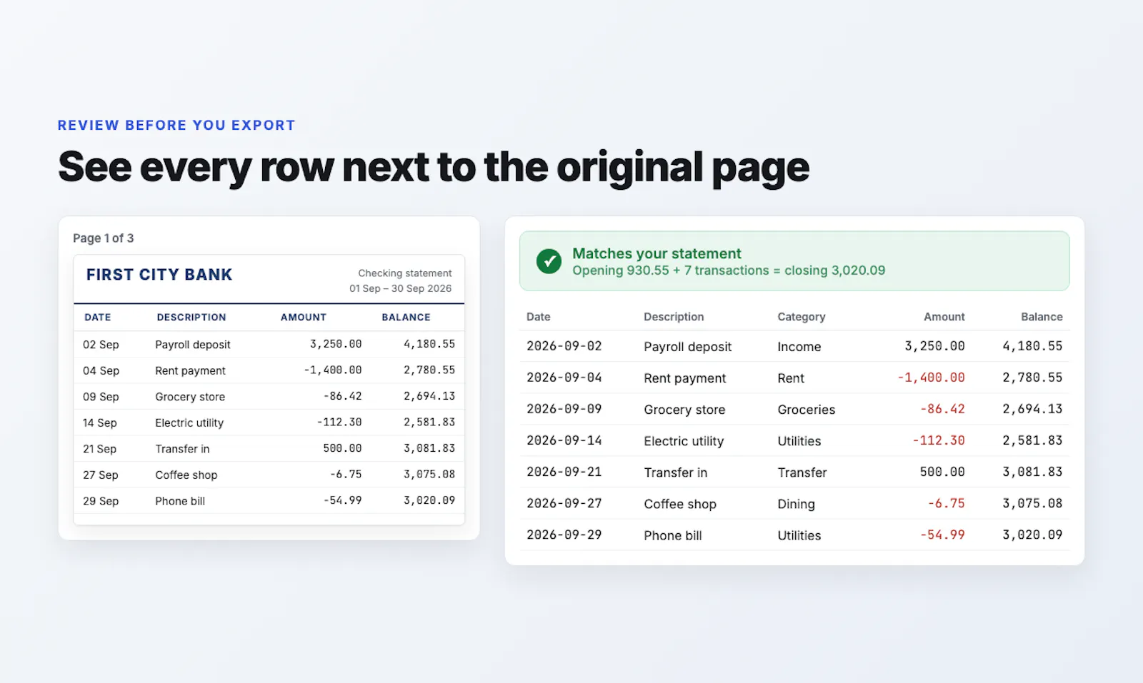 BankStatementHub screenshot 1