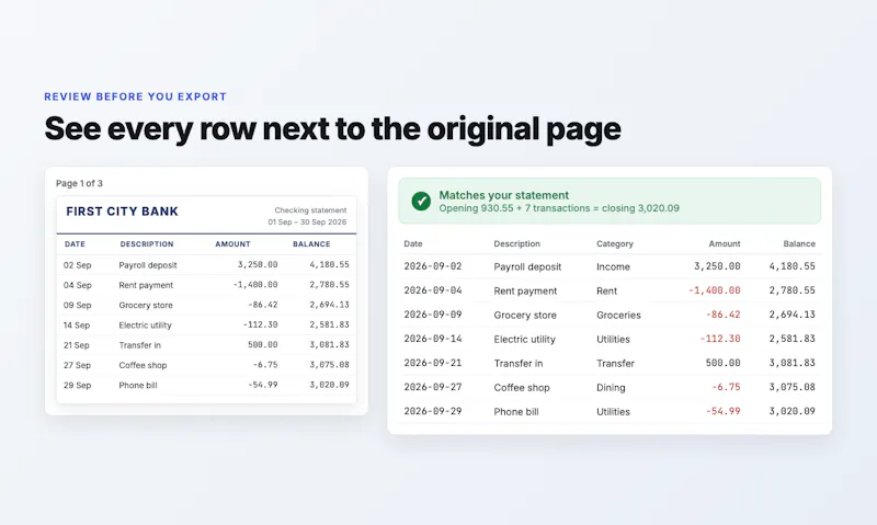 BankStatementHub screenshot 1