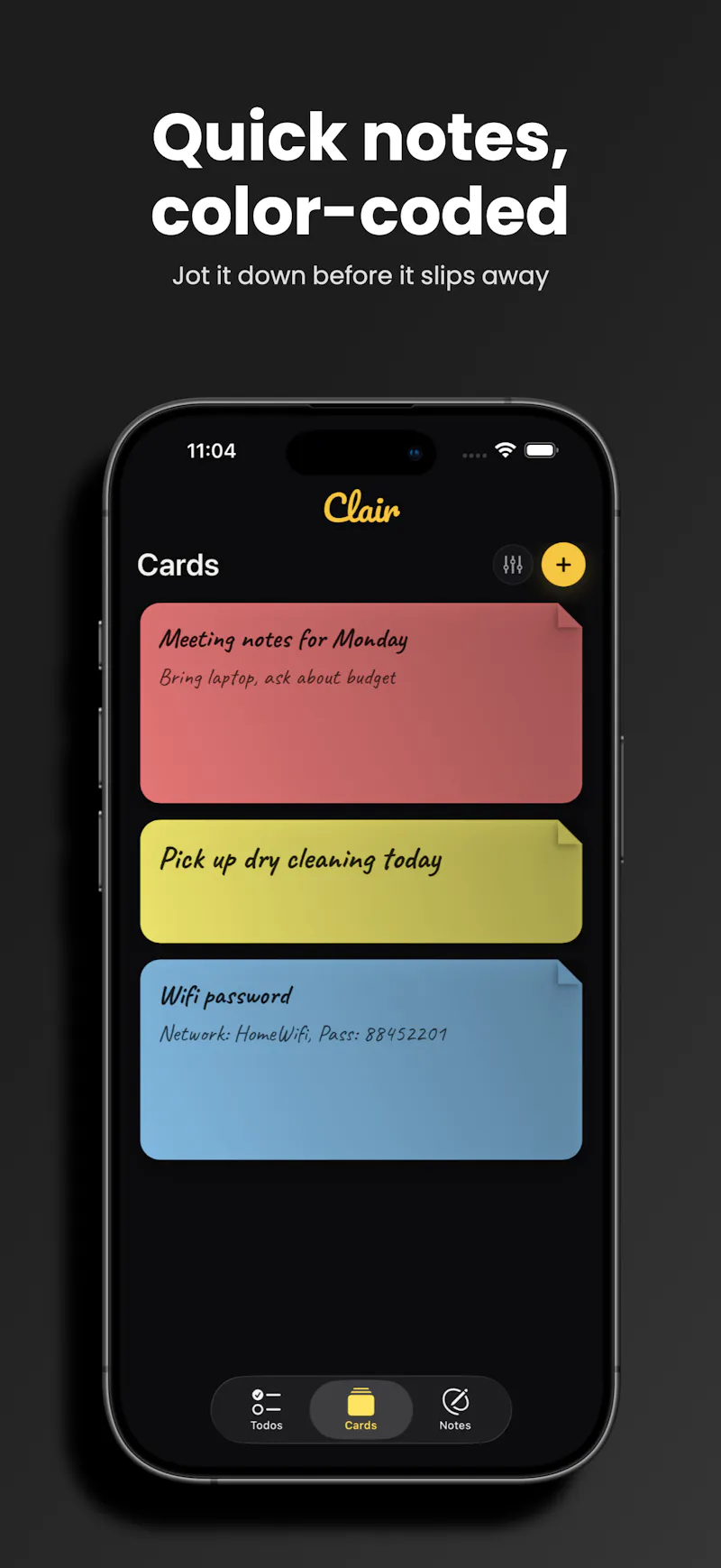 Clair screenshot 2