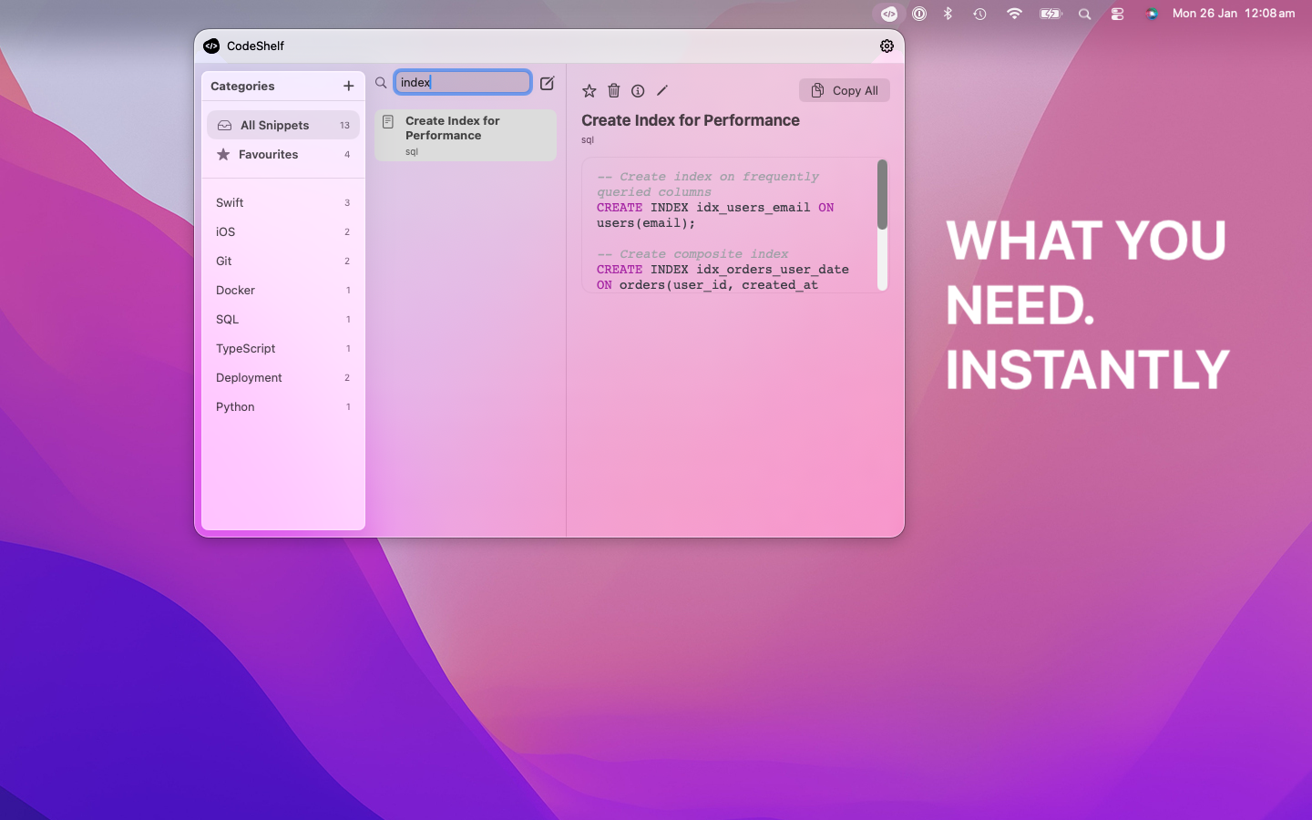 CodeShelf gallery image