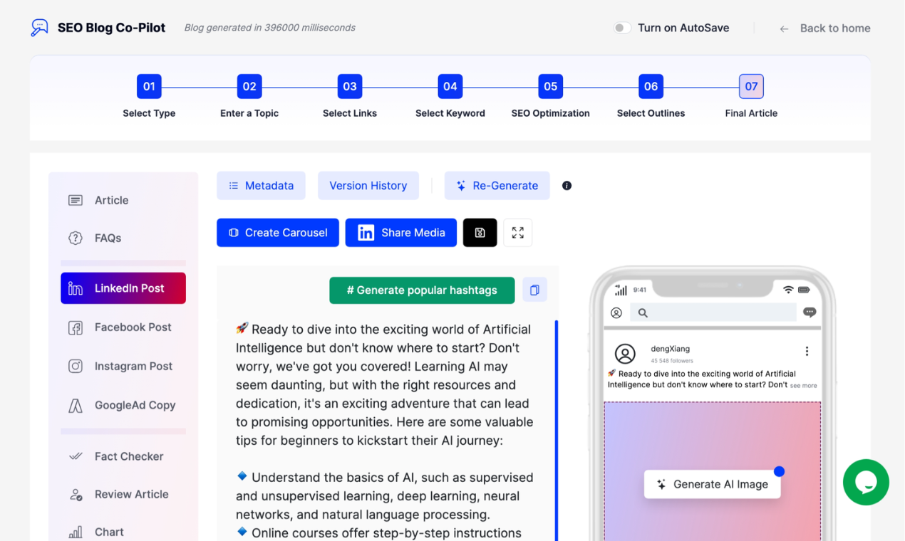 Media Addlly ai - Nhà văn AI, Copilot Blog SEO, phương tiện truyền thông xã hội & công cụ tiếp thị 7