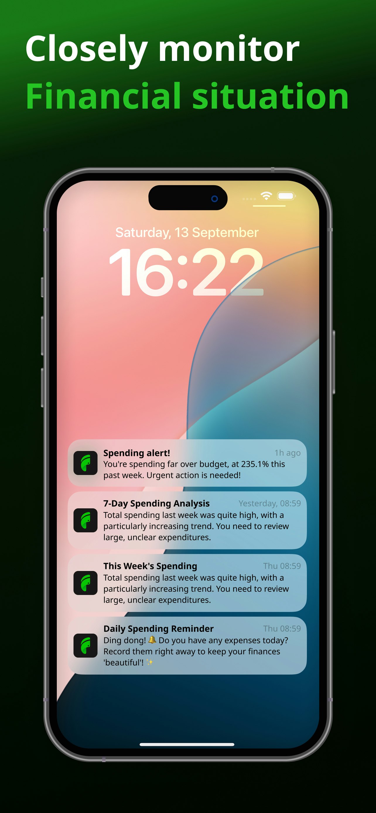 Finself: AI Track Budget Plan gallery image