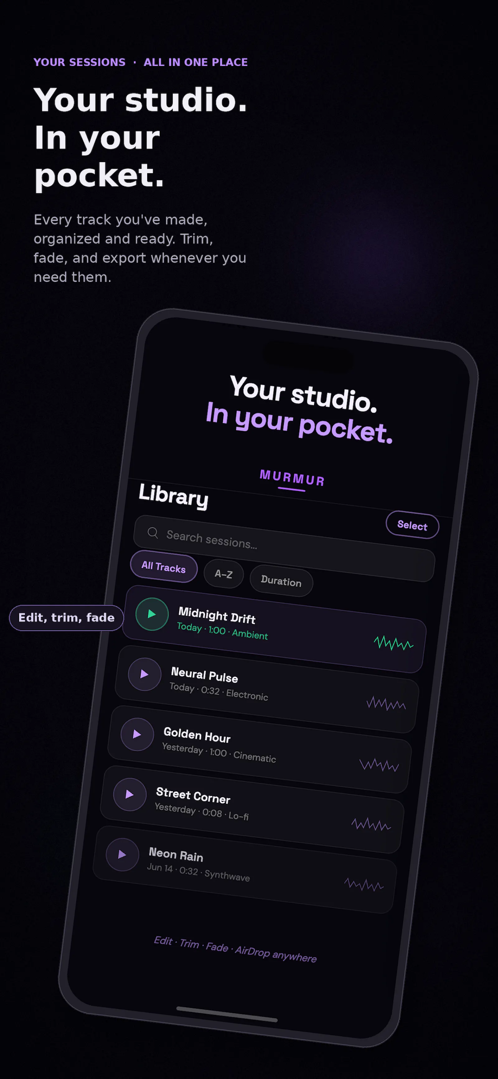 Murmur screenshot 8