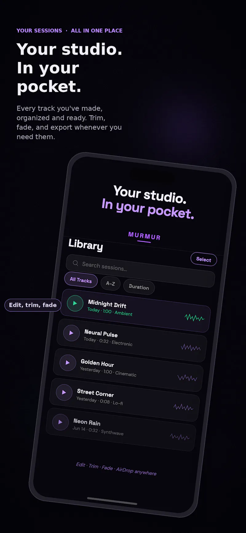 Murmur screenshot 8
