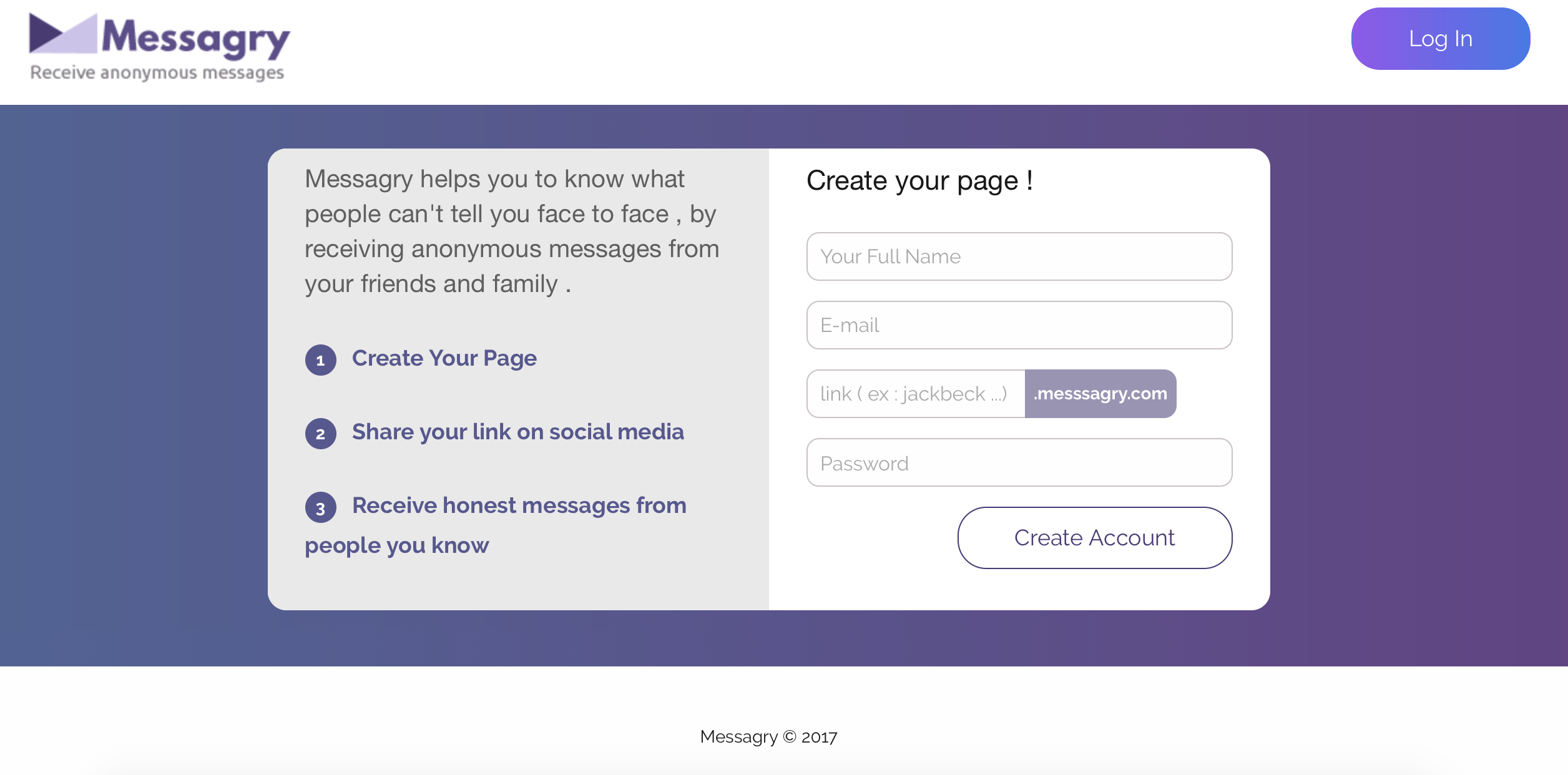 Messagry gallery image