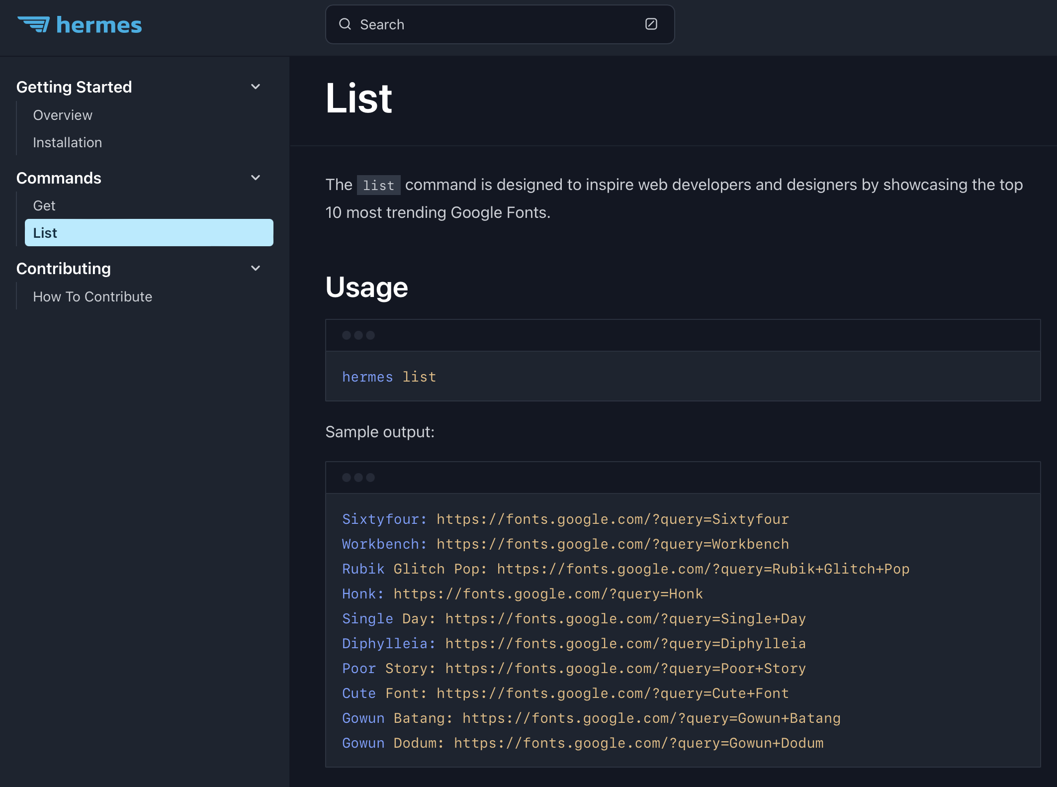 Mídia 3 de Hermes cli
